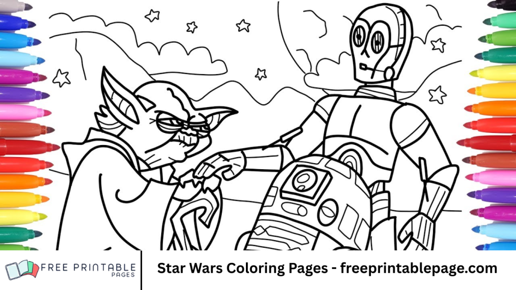 Star Wars Coloring Pages - freeprintablepage.com